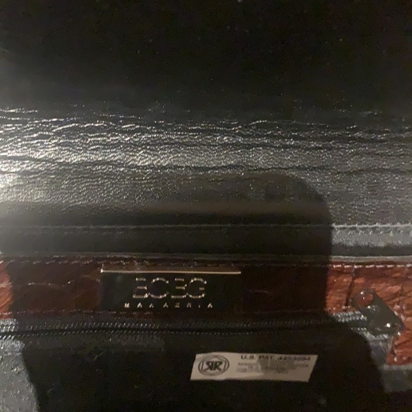 𝅺BCBG faux croc clutch - Picture 10 of 13
